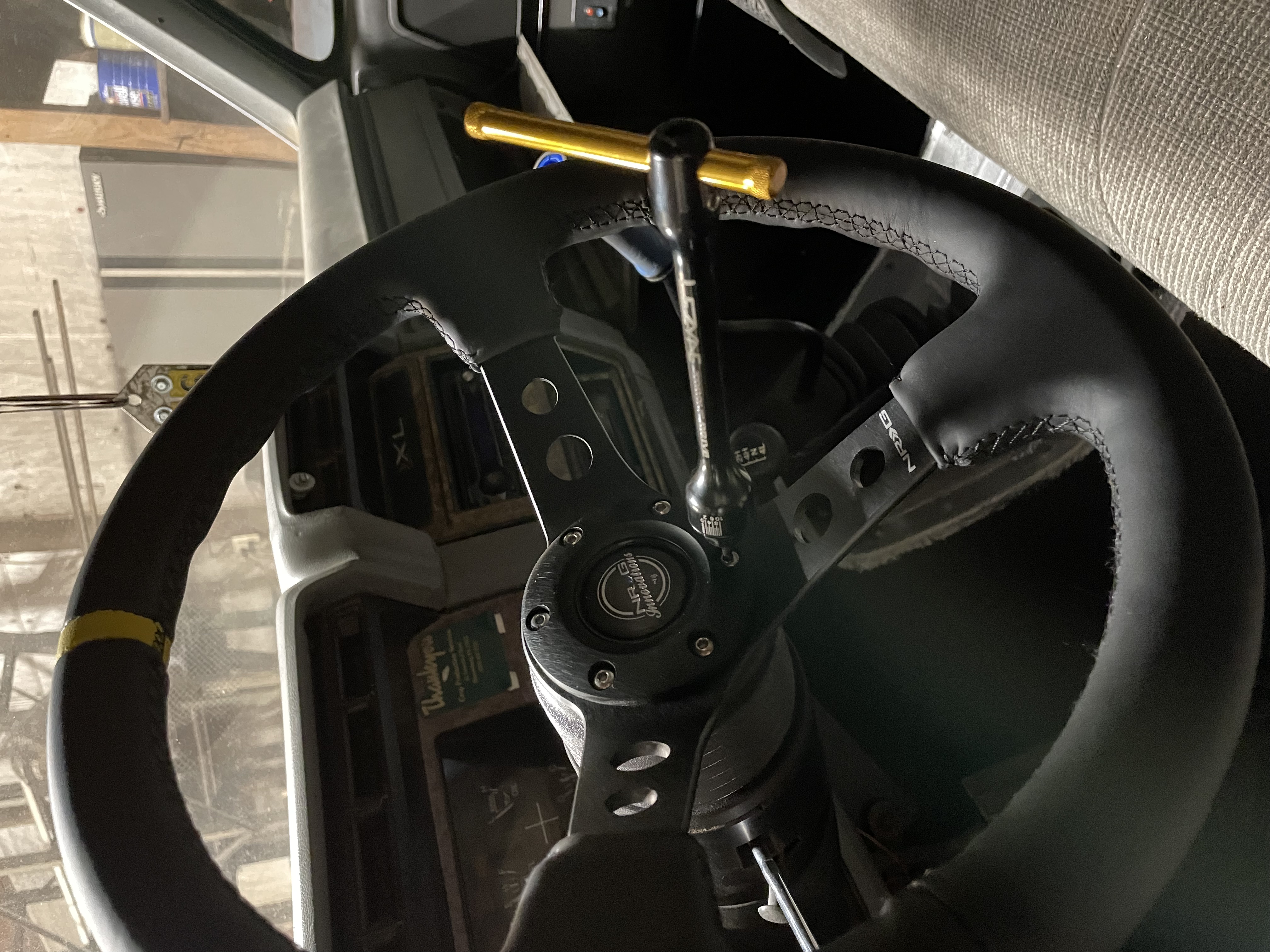 New nrg steering wheel