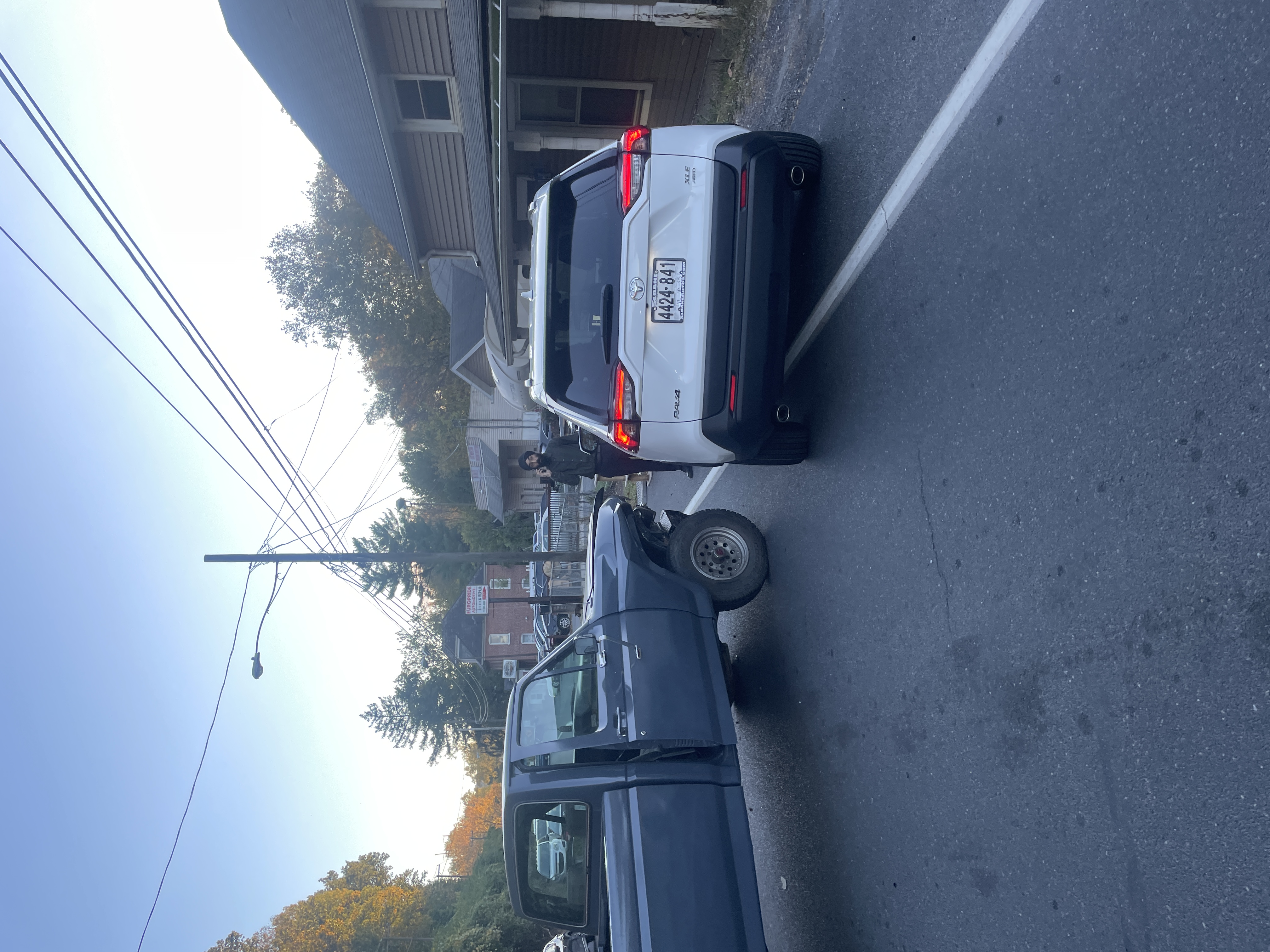 He pulled right into my front fender