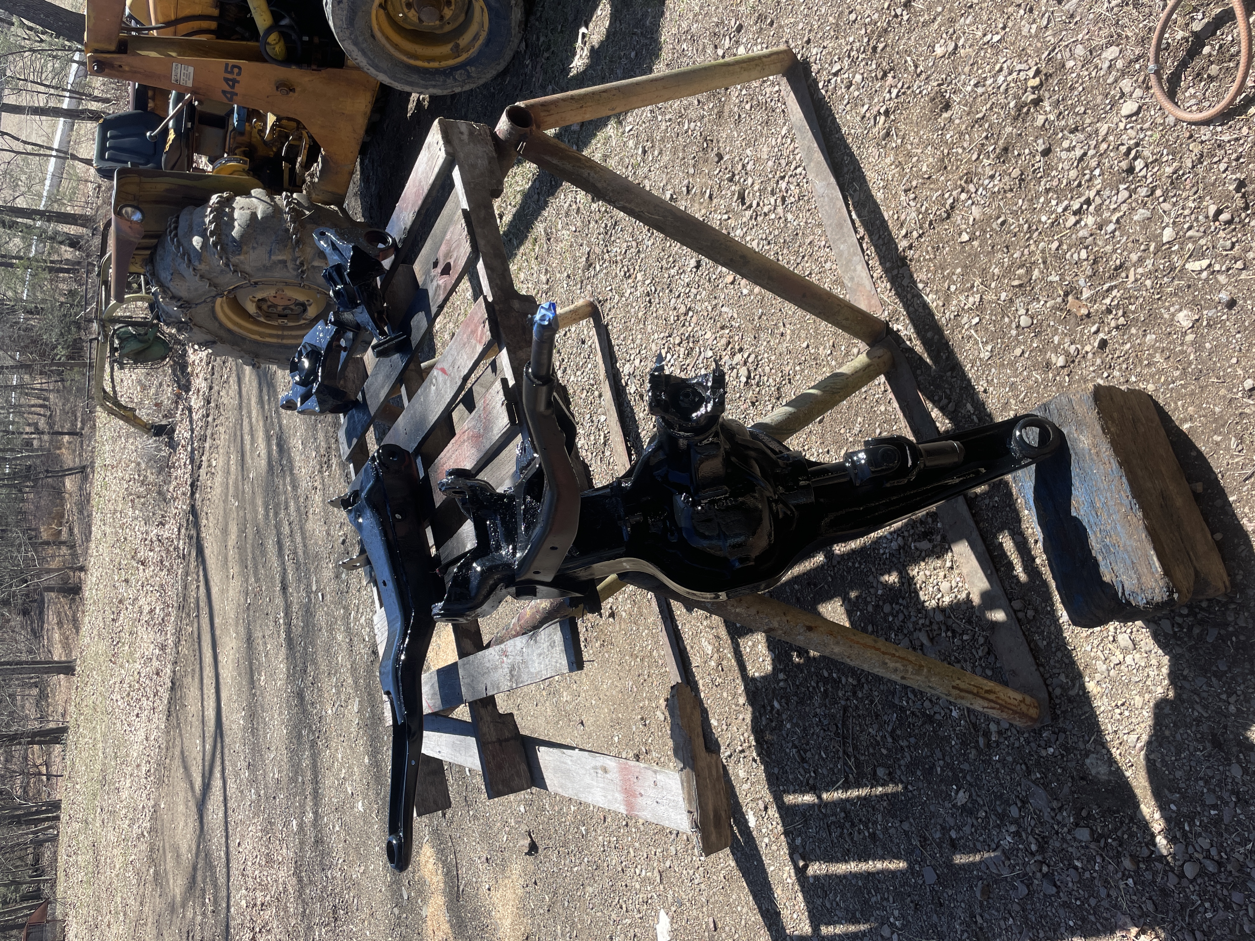 The axles got repainted, fresh bearings, seals, ball joints, ujoints, and brakes