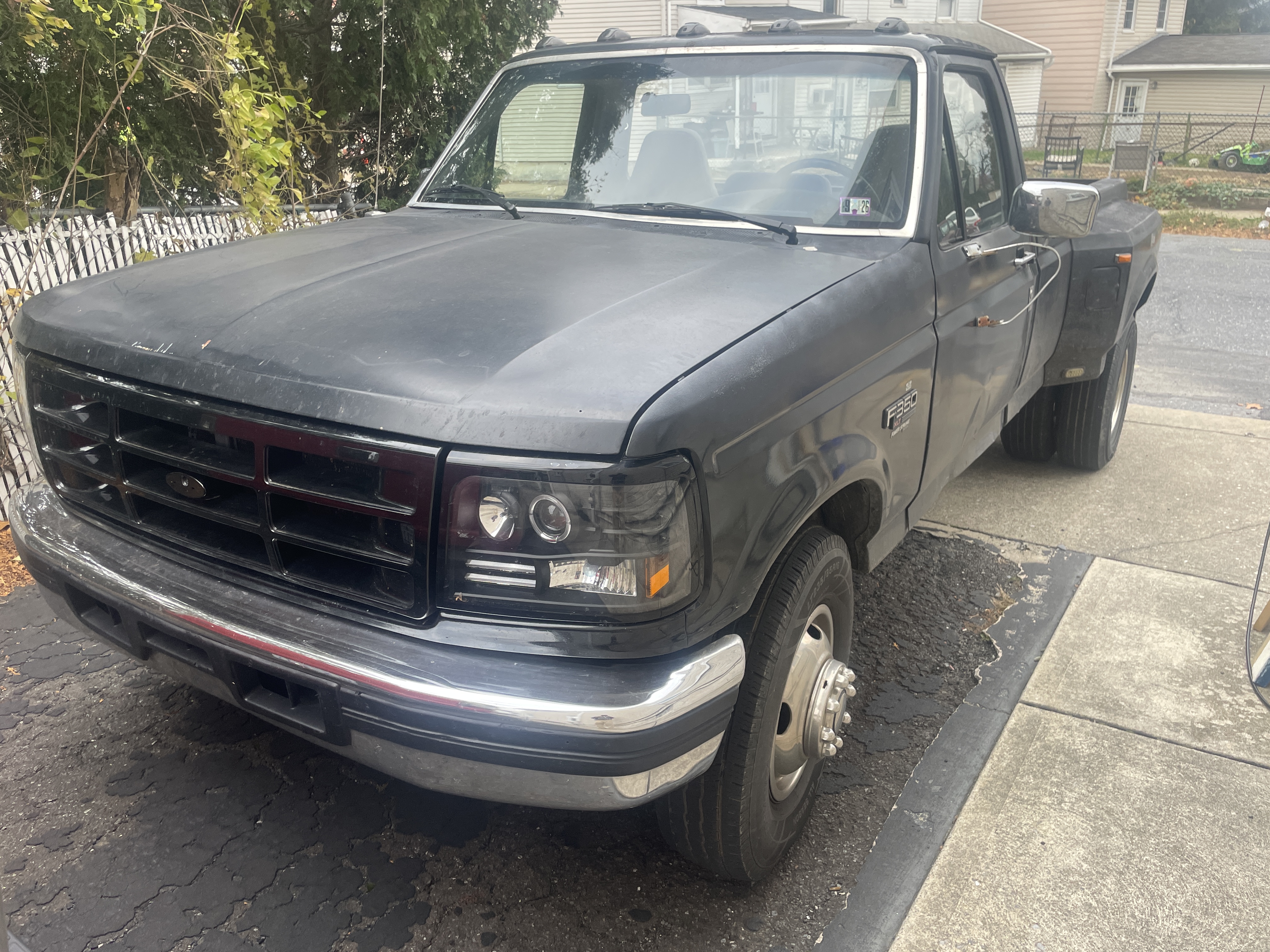 The truck the day I brought it home