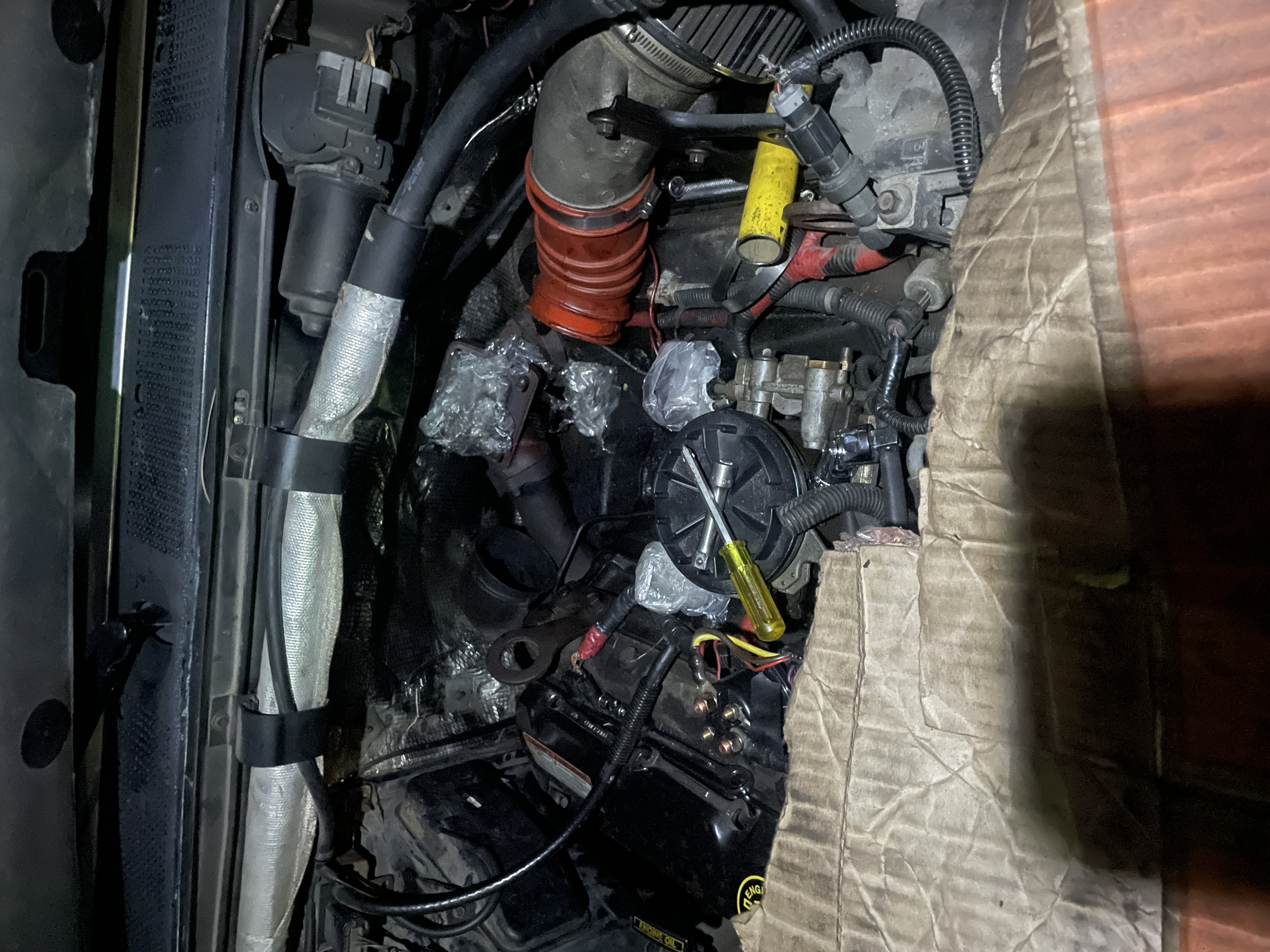 I pulled the turbo and deleted the EBPV