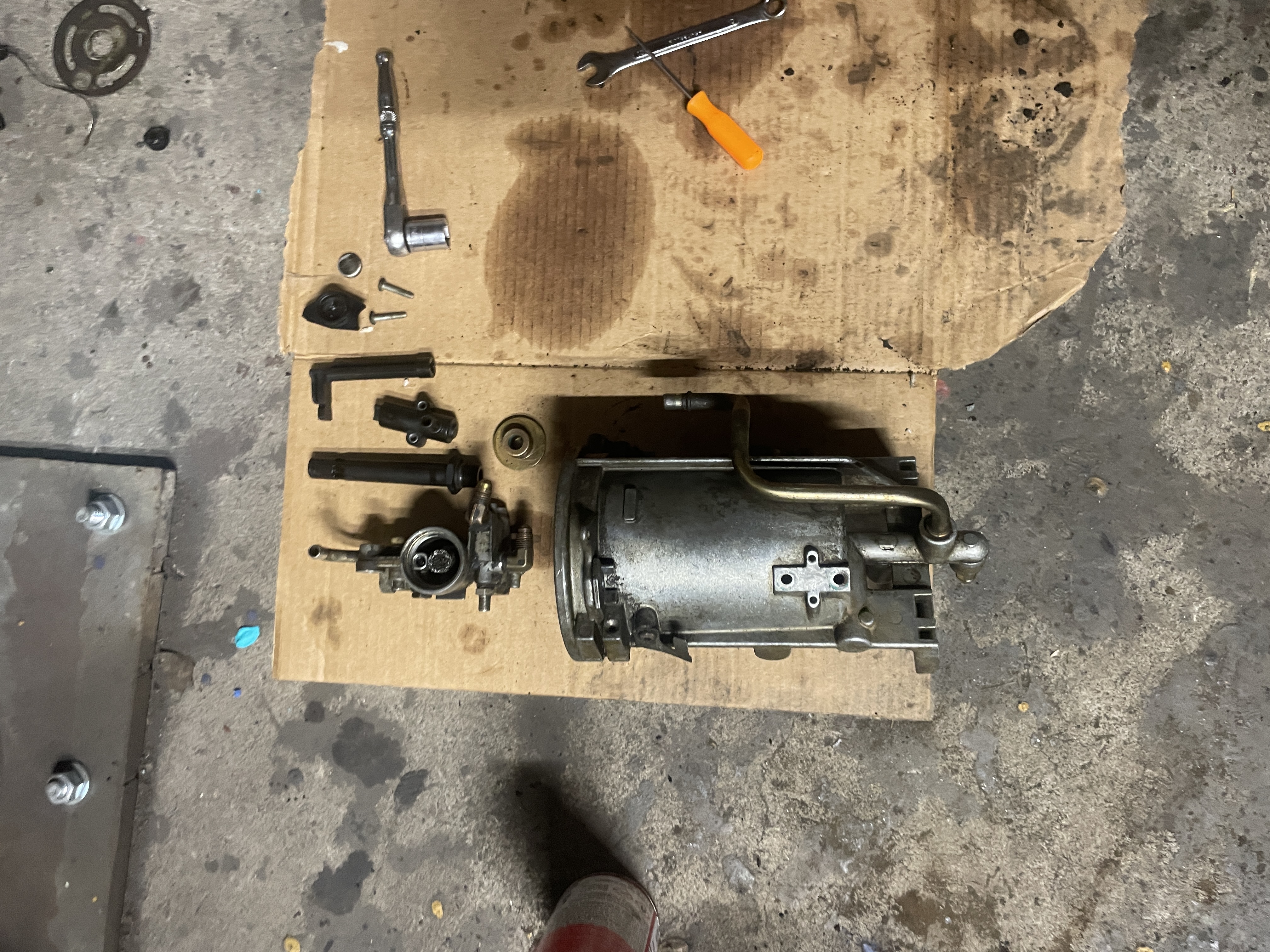 In an attempt to fix a fuel leak in the valley, I rebuilt the fuel bowl