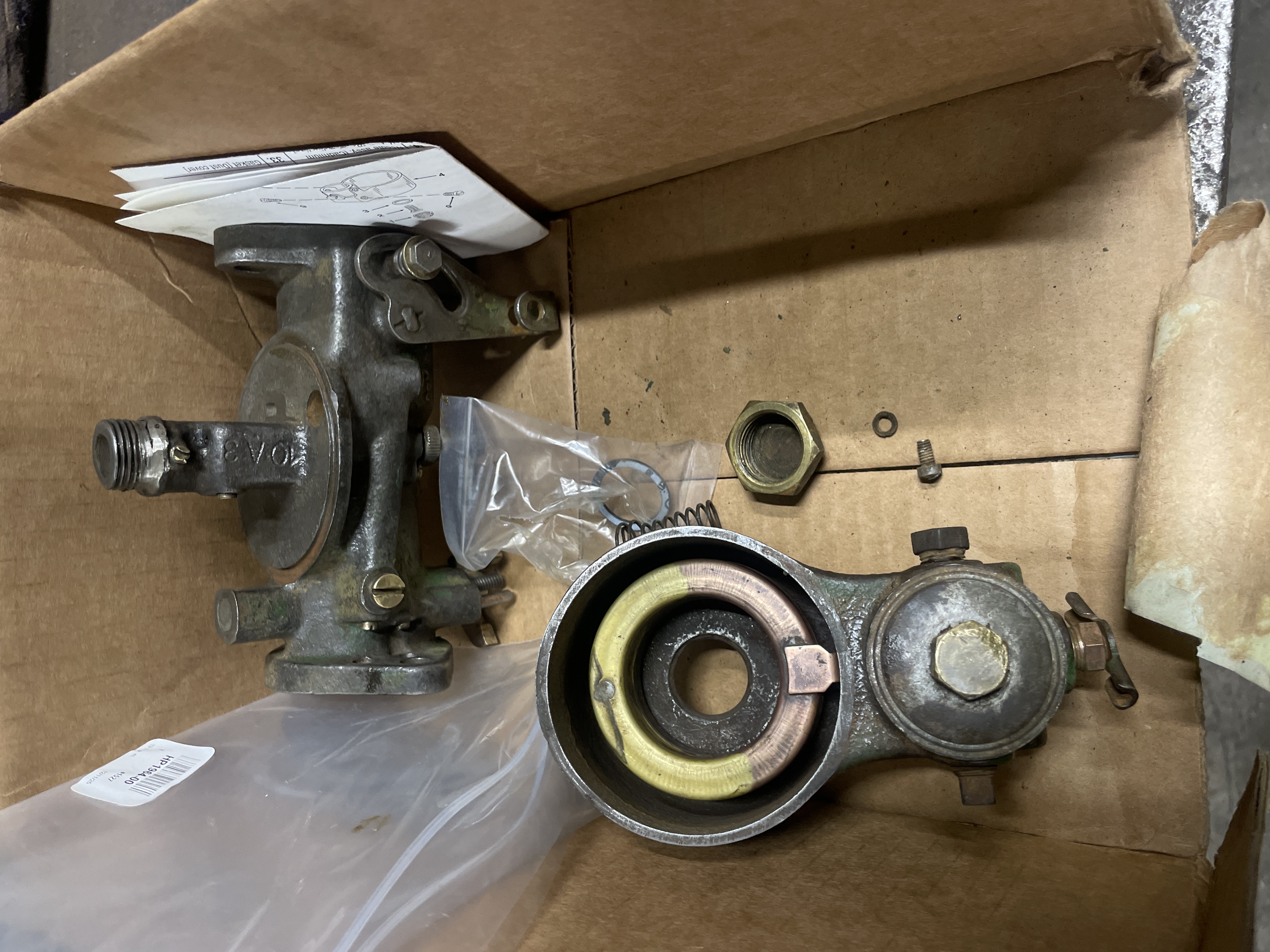 I then rebuilt the carb with a basic kit